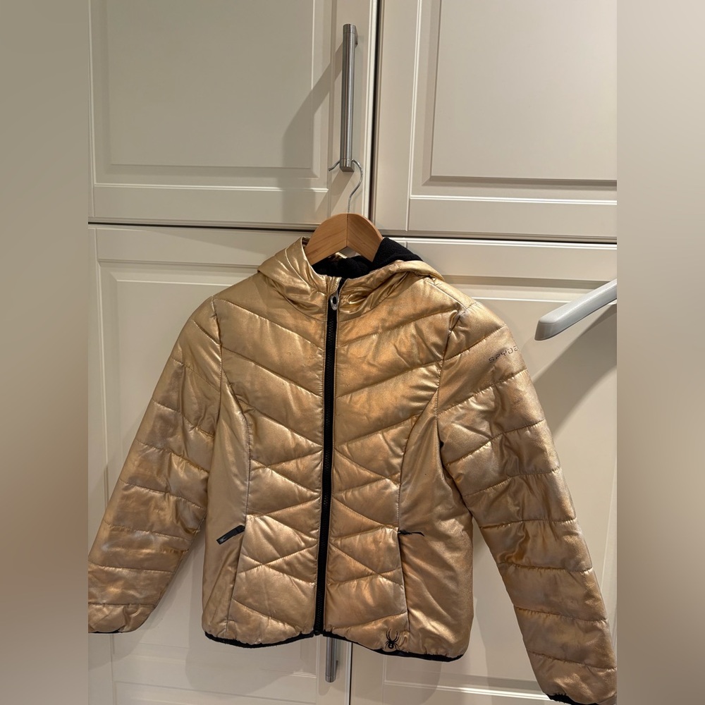 Spyder Gold Kids Puffer Jacket